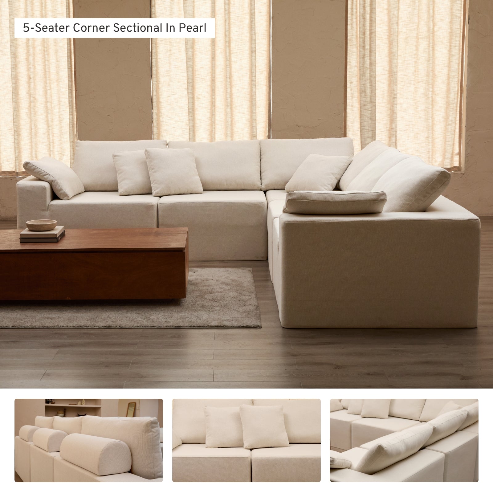 Illustration of Bolster Toward Designed Modular Dog Crate Sofa Kwanjatta